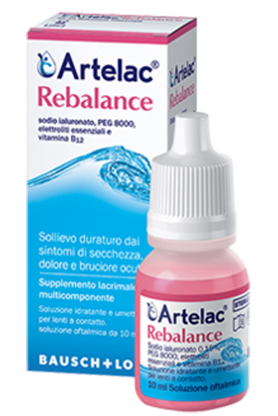 ARTELAC REBALANCE GOCCE OCULARI MULTIDOSE SENZA CONSERVANTI 10 ML - Antica Farmacia Ferrari