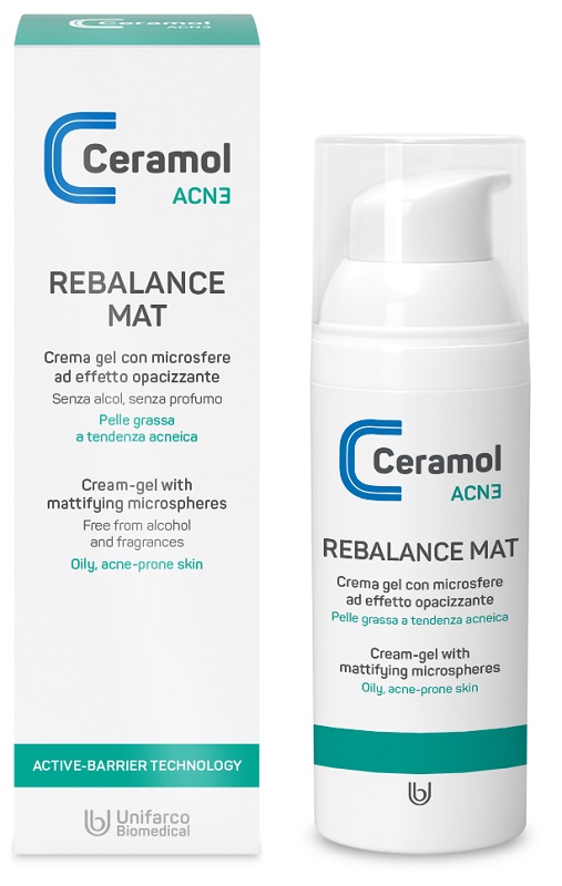 CERAMOL ACN3 REBALANCE MAT 50 ML - Antica Farmacia Ferrari