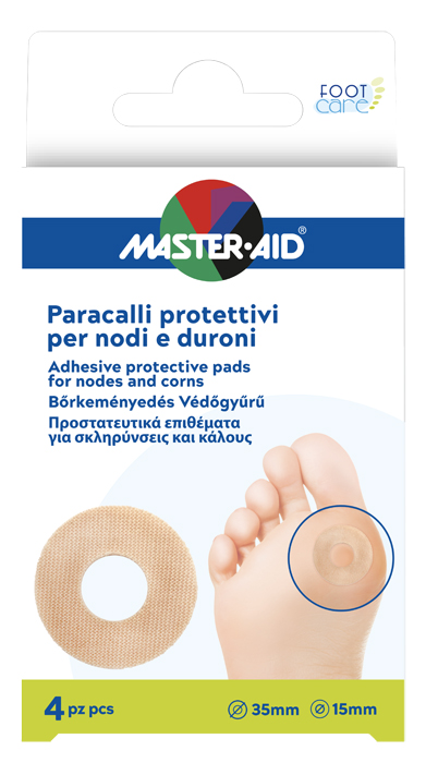 PARACALLI MASTER-AID FOOTCARE NODI E DURONI 4 PEZZI B8 - Antica Farmacia Ferrari