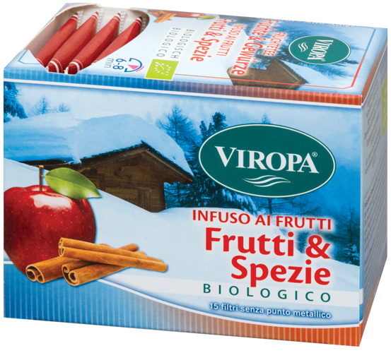 VIROPA INFUSO FRUTTI&SPEZIE BIOLOGICO 15 FILTRI - Antica Farmacia Ferrari