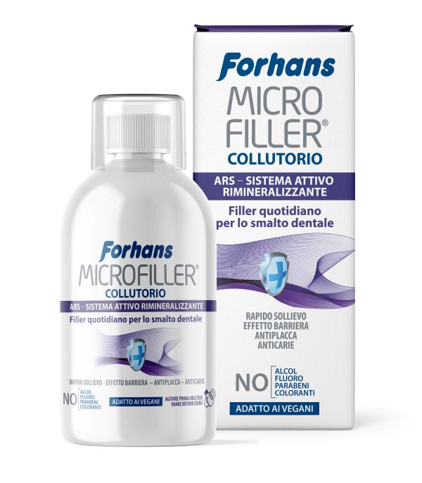 FORHANS MICROFILLER COLLUTORIO 500 ML - Antica Farmacia Ferrari