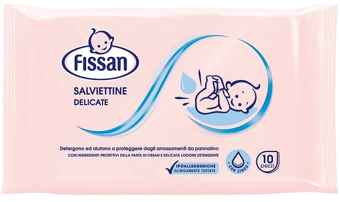 FISSAN SALVIETTE VIAGGIO 10 PEZZI - Antica Farmacia Ferrari