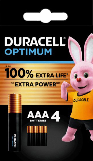 DURACELL OPTIMUM AAA B4 4 PEZZI - Antica Farmacia Ferrari