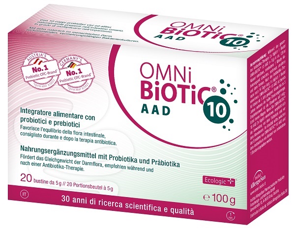 OMNI BIOTIC 10 AAD 20 BUSTINE DA 5 G - Antica Farmacia Ferrari