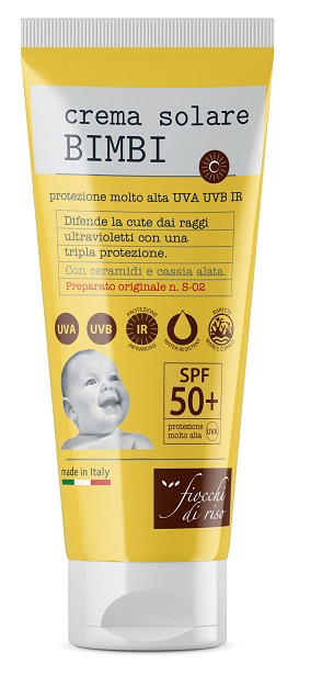 FIOCCHI DI RISO CREMA SOLARE BIMBI 50+ 100 ML - Antica Farmacia Ferrari