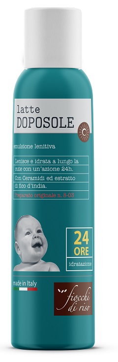 FIOCCHI DI RISO LATTE DOPOSOLE 140 ML - Antica Farmacia Ferrari