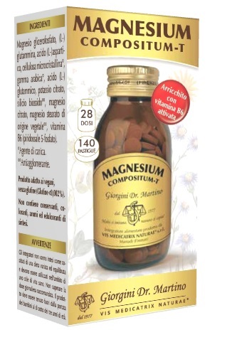 MAGNESIUM COMPOSITUM-T 140 PASTIGLIE - Antica Farmacia Ferrari