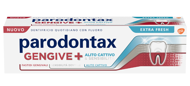 PARODONTAX GENGIVE+ALITO EXTRA FRESH 75 ML - Antica Farmacia Ferrari