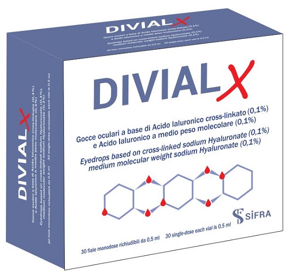 COLLIRIO DIVIAL X 30 FIALE MONODOSE 0,5 ML - Antica Farmacia Ferrari