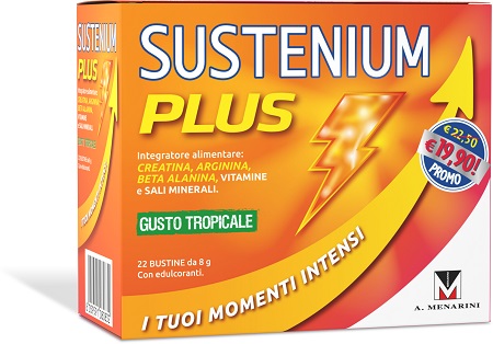 SUSTENIUM PLUS GUSTO TROPICALE PROMO 22 BUSTINE - Antica Farmacia Ferrari