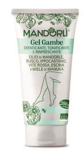 MANDORLI GEL GAMBE DEFATICANTE TONIFICANTE E RINFRESCANTE 200 ML - Antica Farmacia Ferrari