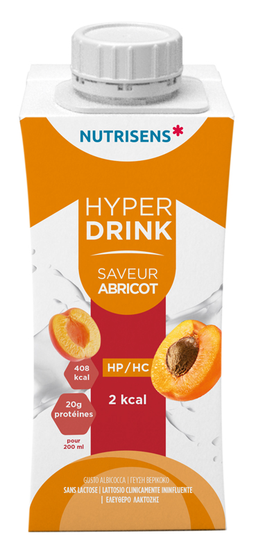 HYPERDRINK 2KCAL ALBICOCCA 4X200 ML - Antica Farmacia Ferrari