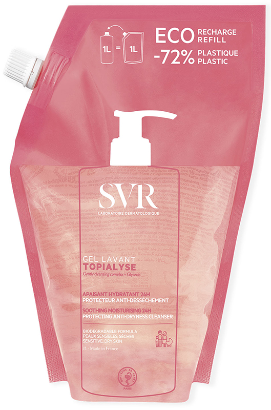 TOPIALYSE GEL LAVANT REFILL 1 L - Antica Farmacia Ferrari