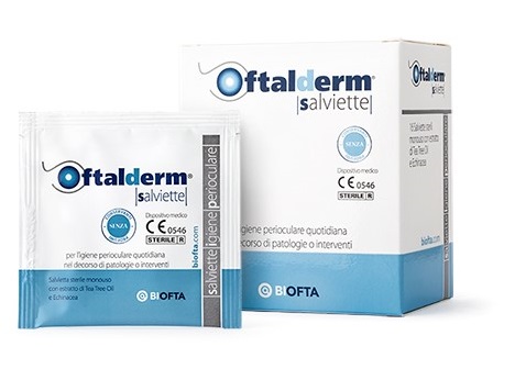 OFTALDERM SALVIETTE STERILI MONOUSO 16 PEZZI - Antica Farmacia Ferrari