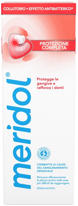MERIDOL COLLUTORIO PROTEZIONE COMPLETA SENZA ALCOOL 400 ML - Antica Farmacia Ferrari