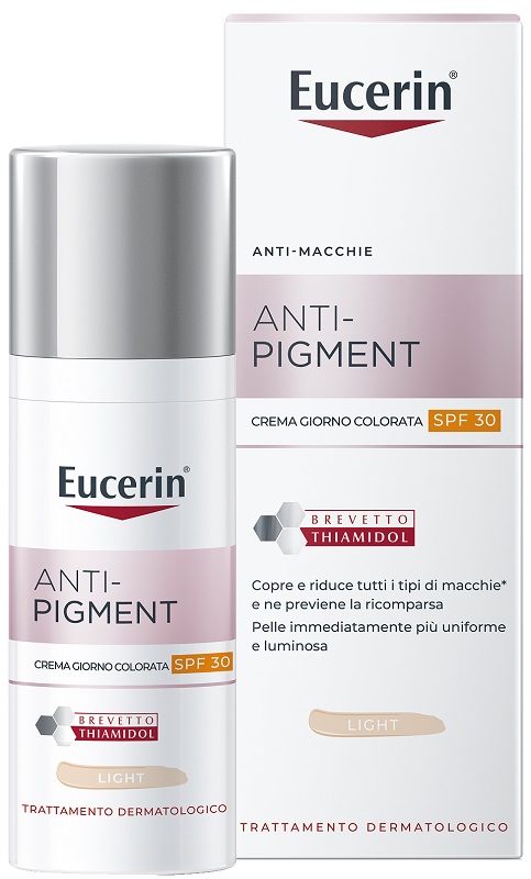 EUCERIN ANTI-PIGMENT GIORNO SPF30 COLORATO LIGHT 50 ML - Antica Farmacia Ferrari