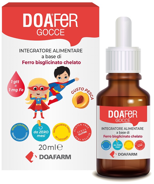 DOAFER GOCCE 20 ML - Antica Farmacia Ferrari