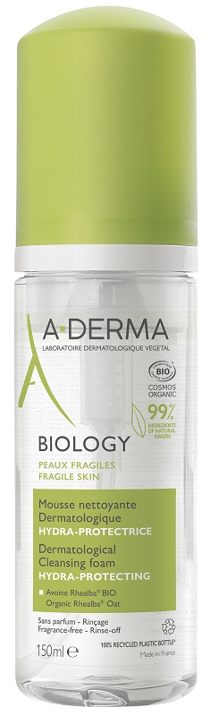 ADERMA A-D BIOLOGY SCHIUMA DETERGENTE 150 ML - Antica Farmacia Ferrari