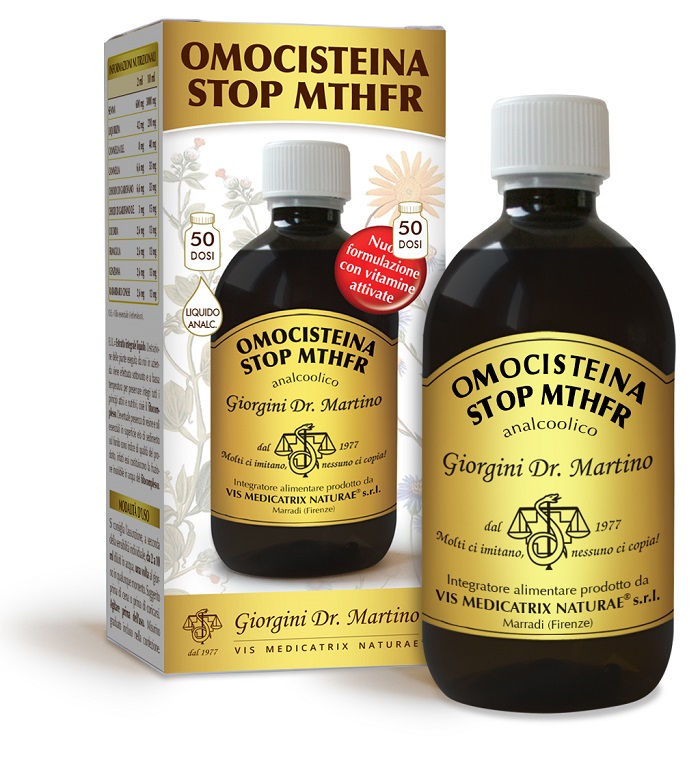 OMOCISTEINA STOP MTHFR LIQUIDO ANALCOOLICO 500 ML - Antica Farmacia Ferrari