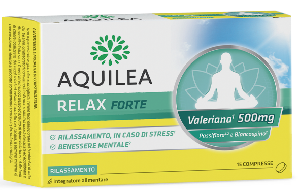 AQUILEA RELAX FORTE 15 COMPRESSE - Antica Farmacia Ferrari