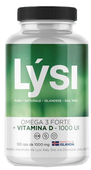 LYSI OMEGA 3 VITAMINA D 120 CAPSULE - Antica Farmacia Ferrari