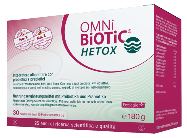 OMNI BIOTIC HETOX 30 BUSTINE DA 6 G - Antica Farmacia Ferrari