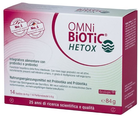 OMNI BIOTIC HETOX 14 BUSTINE DA 6 G - Antica Farmacia Ferrari