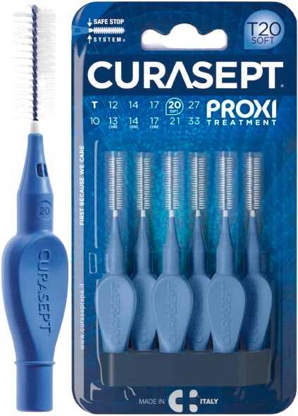 CURASEPT PROXI T20 SOFT BLUE 6 PEZZI - Antica Farmacia Ferrari