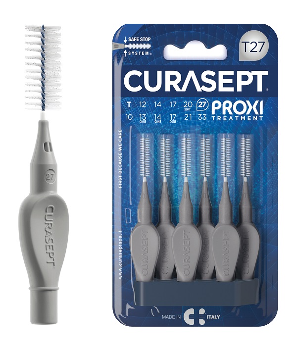 CURASEPT PROXI T27 GRIGIO/GREY 6 PEZZI - Antica Farmacia Ferrari