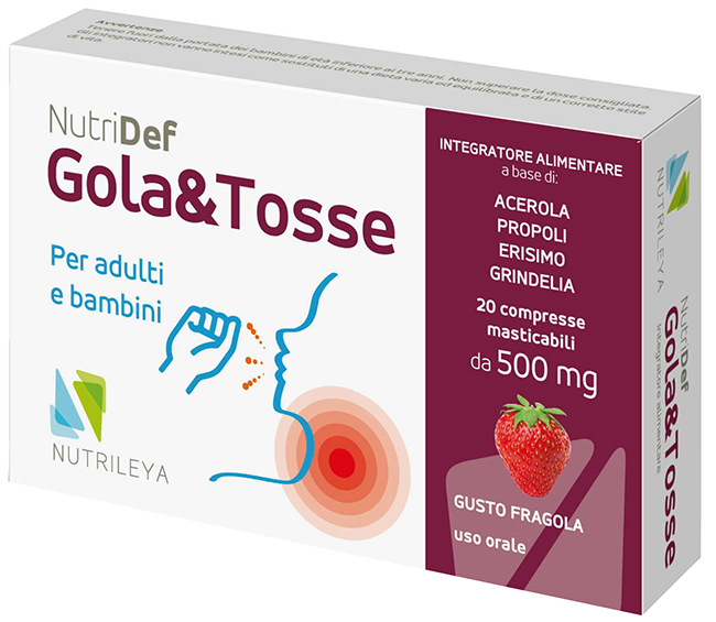 NUTRIDEF GOLA&TOSSE 20 COMPRESSE - Antica Farmacia Ferrari