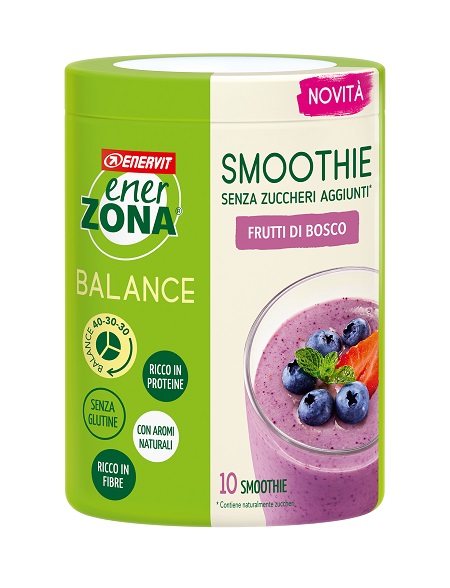 ENERZONA SMOOTHIE FRUTTI DI BOSCO 300 G - Antica Farmacia Ferrari