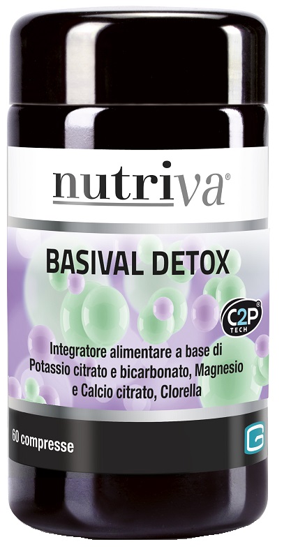 NUTRIVA BASIVAL DETOX 60 COMPRESSE - Antica Farmacia Ferrari