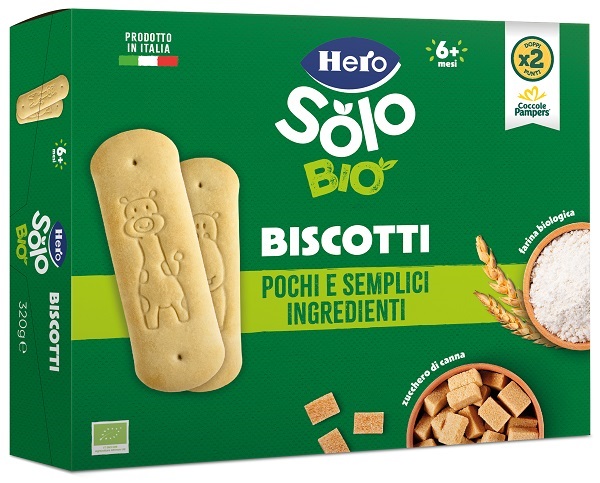 HERO BABY SOLO BISCOTTO SOLUBILE 8X40 G - Antica Farmacia Ferrari