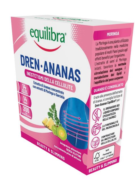 EQUILIBRA DREN-ANANAS 14 BUSTINE - Antica Farmacia Ferrari