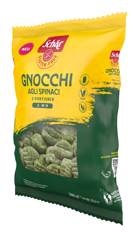 SCHAR GNOCCHI DI PATATE AGLI SPINACI 300 G - Antica Farmacia Ferrari