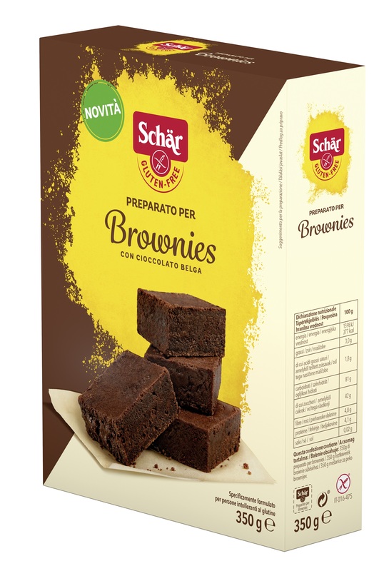 SCHAR PREPARATO PER BROWNIES CON CIOCCOLATO BELGA 350 G - Antica Farmacia Ferrari