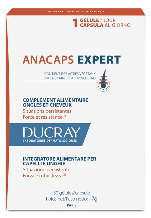 DUCRAY ANACAPS EXPERT CAPELLI E UNGHIE 30 CAPSULE - Antica Farmacia Ferrari