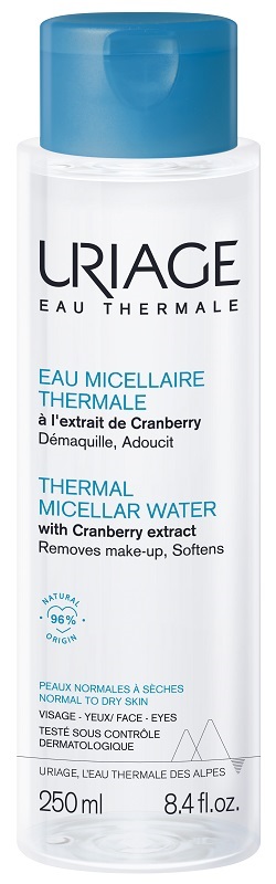 URIAGE EAU MICELLAIRE THERMALE PELLI NORMALI SECCHE 250 ML - Antica Farmacia Ferrari