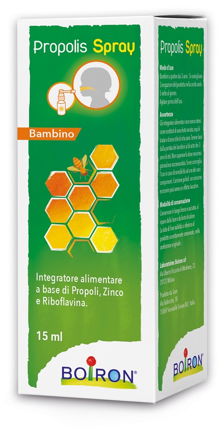 PROPOLIS SPRAY BAMBINO 15 ML - Antica Farmacia Ferrari