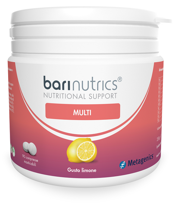 BARINUTRICS MULTI LIMONE 90 COMPRESSE MASTICABILI - Antica Farmacia Ferrari