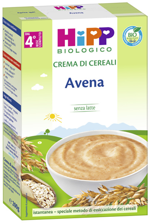 HIPP BIO CREMA CEREALI AVENA 200 G - Antica Farmacia Ferrari