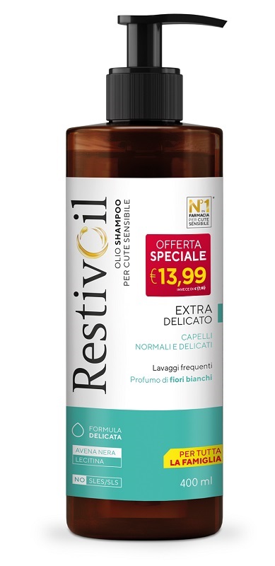 RESTIVOIL EXTRA DELICATO 400 ML TP - Antica Farmacia Ferrari