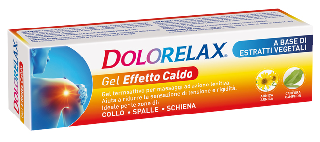 DOLORELAX GEL CALDO MS FREE 75 ML - Antica Farmacia Ferrari