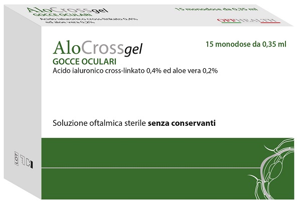 ALOCROSSGEL SOLUZIONE OFTALMICA 15 MONODOSE DA 0,35 ML - Antica Farmacia Ferrari