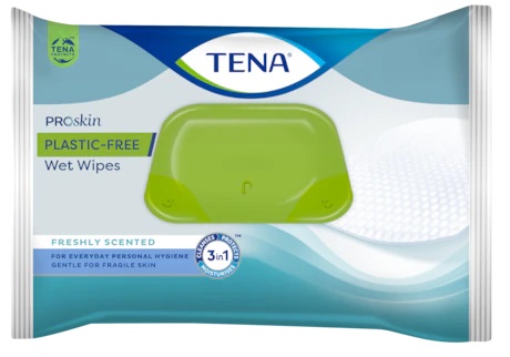 TENA WET WIPES PLASTIC FREE 48 PEZZI - Antica Farmacia Ferrari