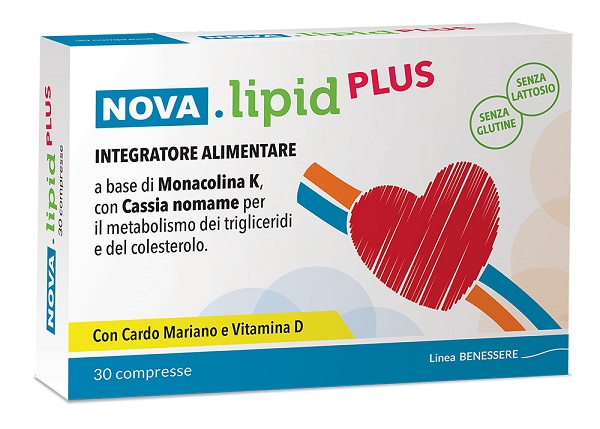 NOVA LIPID PLUS 30 COMPRESSE - Antica Farmacia Ferrari