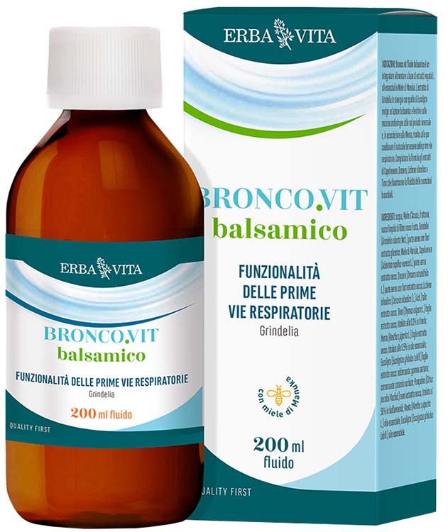 BRONCOVIT FLUIDO BALSAMICO 200 ML - Antica Farmacia Ferrari