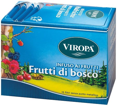 VIROPA INFUSO AI FRUTTI DI BOSCO 15 BUSTINE DA 2,5 G - Antica Farmacia Ferrari