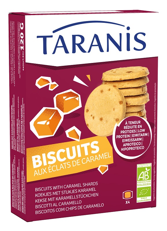 TARANIS BISCOTTI AL CARAMELLO 120 G - Antica Farmacia Ferrari