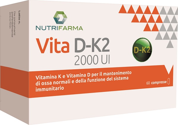 VITA D-K2 60 COMPRESSE - Antica Farmacia Ferrari